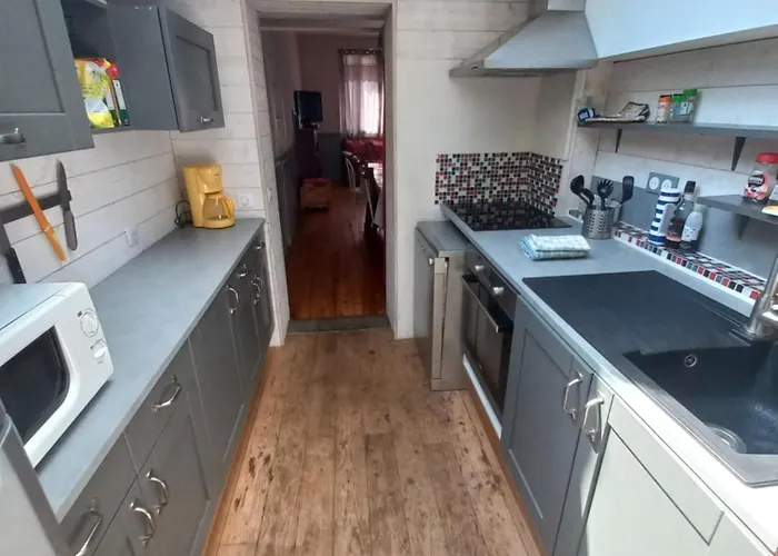 בית נופש Agreable Maison De Avec Cheminee *